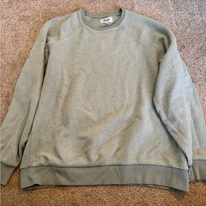 NWOT Feat Sage Crew Sweatshirt